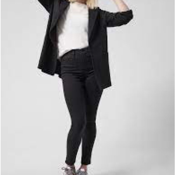 NWT Athleta Flex Ultra Skinny Black Denim Jean 6 - Picture 1 of 8